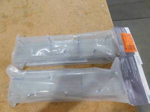 lot 29 image: (2) Closet Evolution 7-Hook Pull-Out Rustic Grey Belt Organizer