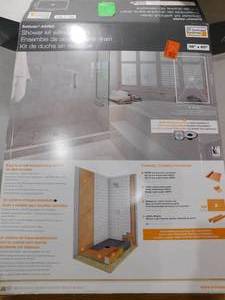lot 57 image: Schluter Kerdi-Shower-Kit 38 in. x 60 in. Shower Kit without Drain