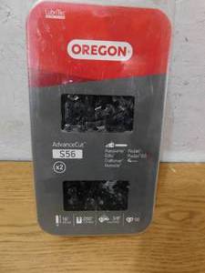 lot 88 image: Oregon S56T 2-Pack Chainsaw Chain for 16 in. Bar Fits Makita, Echo, Husqvarna, Craftsman, Poulan and more