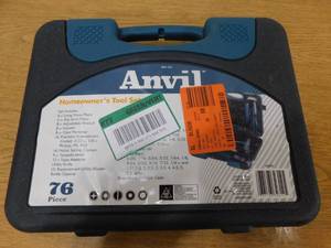 lot 92 image: Anvil Home Tool Kit (76-Piece)