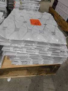 lot 120 image: MSI Marbella Diamond 12 in. x 12 in. x 10 mm Polished Marble Mosaic Tile (15 sq. ft.)