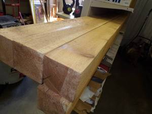 4 - Cedar 4 x 4 x 10   2  - Cedar 4 x 4 x 8
