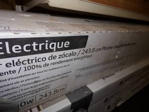 3 Electric Baseboard Heaters  96 Long