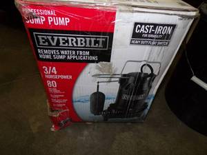 34 HP Sump Pump