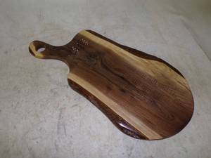 Black Walnut Cribbage Board