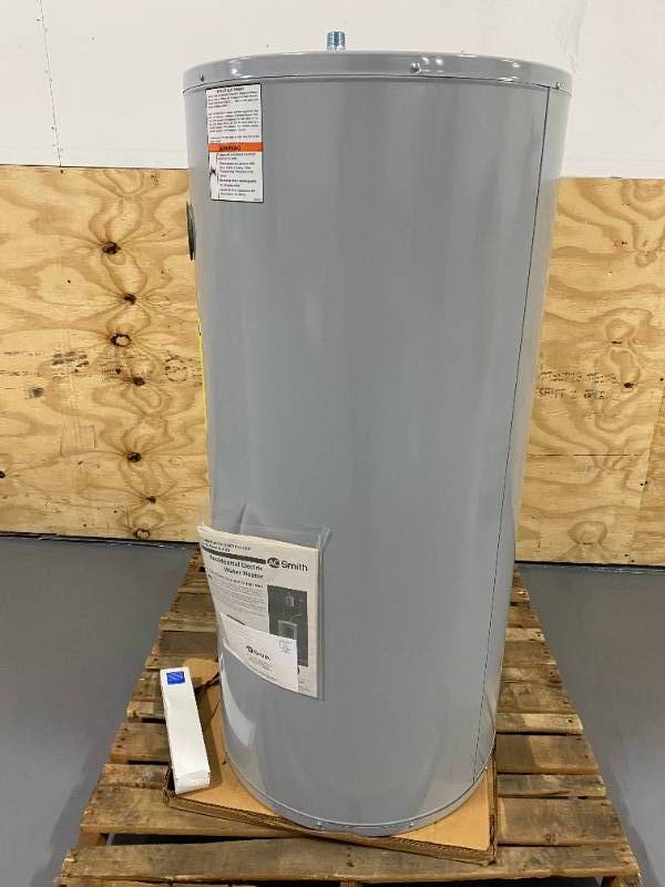 A.O. SMITH ENS-50 ProMax Short Electric Water Heater, 50 gal | Savage  Surplus #147- Leaf Blowers, Flooring, Cordless Tools, Corded Tools,  Chainsaws, M12/M18 Chargers, Kobalt Batteries and Chargers, Faucets, String  Trimmers, Sweeping