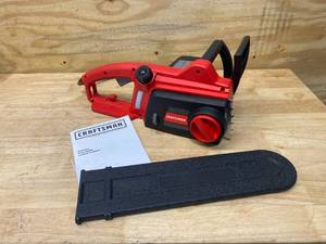 lot 11 image: CRAFTSMAN 12 Amps 16-in Corded Electric Chainsaw