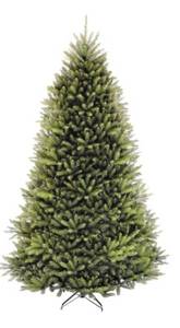 lot 114 image: NATIONAL TREE COMPANY 9 ft. Dunhill Fir Hinged Artificial Christmas Tree
