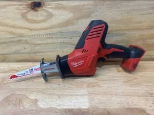 lot 35 image: MILWAUKEE M18 18-Volt Lithium-Ion Cordless Hackzall Reciprocating Saw (Tool-Only)