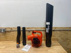 lot 38 image: ECHO 165 MPH 391 CFM 25.4 cc Gas 2-Stroke Cycle Leaf Blower Vacuum (missing bag)