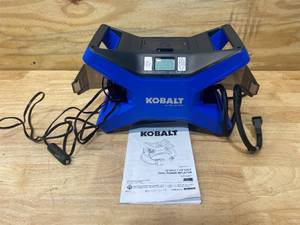 lot 119 image: KOBALT 120-Volt Function Air Inflator (Power Source Car Electric)