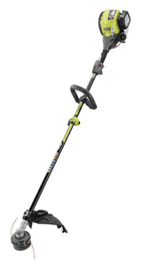 lot 41 image: RYOBI 4-Cycle 30cc Attachment Capable Straight Shaft Gas Trimmer