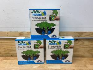 lot 50 image: JIFFY Lot of 3- JH4-8 Starter kits