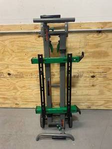 lot 70 image: METABO HPT Steel Miter Saw Stand