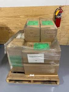 lot 76 image: Pallet of Velvet and Cotto Waxo Sweeping Compound