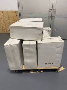 lot 80 image: FLANDERS Lot of 10 Cases of 20x25x1 Furnace Filters-Basic Pleat (12 per case)