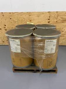 lot 90 image: COTTO-WAXO Lot of 4 Barrels of Sanded Oil Base Sweeping Compound (300 lbs ea)