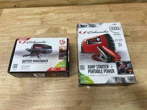 lot 126 image: SCHUMACHER 1.5A Battery Maintainer with 1000A Jump Starter  Portable Power
