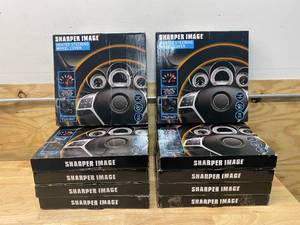 lot 150 image: SHARPER IMAGE Lot of 10- Heated Steering Wheel Covers