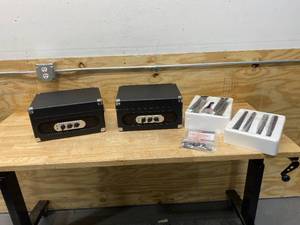 lot 163 image: MAGNAVOX Lot of 2- Stereo Suitcase Turntable Systems