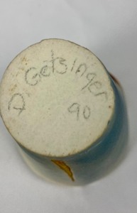 lot 60 image: Donna Getsinger Contemporary Ceramic Vase