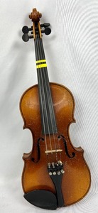 lot 35 image: Antique 20 Czech Violin24 German BowCovered Wood Case- Copy of Stradivarius