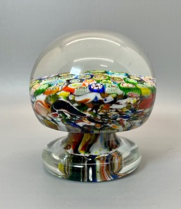 lot 163 image: Colorful Murano Millefiori Paperweights