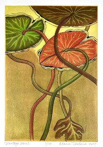 lot 97 image: Clara Ueland Signed LE Intaglio Print Vantage Point