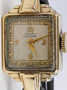 lot 246 image: Vintage Girard Perregaux Swiss Watch with 10k Gold-Filled Case- 17 Jewels