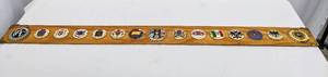 lot 275 image: Enameled ROYAL AUTOMOBILE CLUB BADGES- Wall Hanging - 4 Feet
