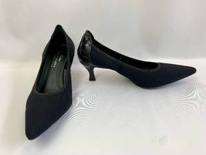 lot 177 image: Couture Donald J. Pliner Black Pointed Toe Pumps - Womens Size 8 M