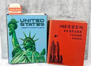 lot 317 image: Two Stamp Albums & Foreign Stamp Collection