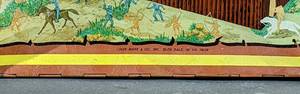 lot 115 image: Vintage Action Fort Apache Play Set in Carrying Case- Louis Marx & Co. 1968