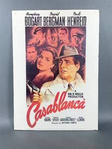 lot 342 image: Vintage Casablanca & Marilyn Monroe in Seven Year Itch -Movie Posters