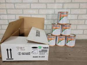 lot 617 image: Lot of (6) Quarts of WELD-ON 729 CPVC Cement - Part No. 10845