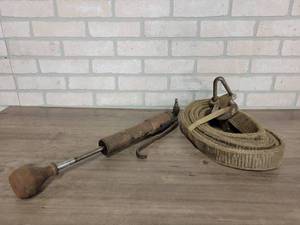 lot 626 image: Vintage Pneumatic Air Hammer - Works and Tow Strap