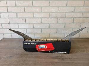 lot 681 image: Vintage Metal KROMEX Piston Rings Parts Binder Holder - About 26 x 11 x 9