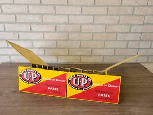 lot 699 image: Vintage Metal Unit Parts Co. Parts Binder Holder - About 30 x 12 x 10