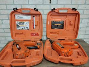lot 828 image: Pair of Paslode Framing Nailers