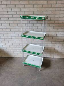 lot 731 image: Vintage 7-UP Plastic Store Display - 48 x 18.5 x 14