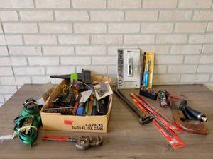 lot 767 image: Large Lot of Tools and Garage Supplies