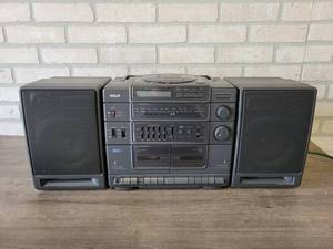 lot 768 image: RCA RadioCDTape Player - Tested and Radio Works