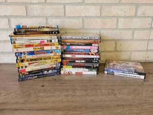 lot 901 image: Lot of (40) DVDs  (2) PS2 Games