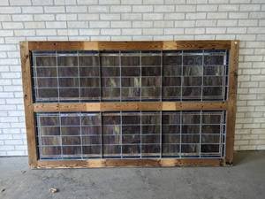 lot 541 image: Large Stained Glass Window