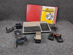 lot 585 image: Vintage Texas Instruments TI-994A Computer & Accessories - Model PHCOO4A