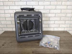 lot 606 image: Lakewood Model 798240 Electric Heater - Coils Heat up, fan not working - 240V AC
