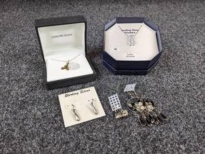 lot 715 image: Sterling Silver Jewelry
