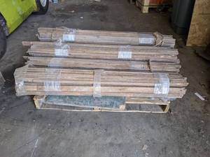 lot 947 image: Pallet of Wood Lath Boards