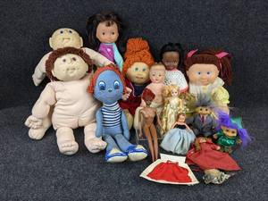lot 729 image: Vintage Christie Barbie Doll, Vintage Barbie Clothing, Vintage Baby Dolls, and More See pictures for tags and specifics.