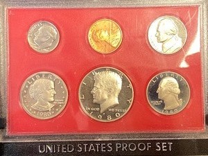 1980 U.S. Proof Set ...